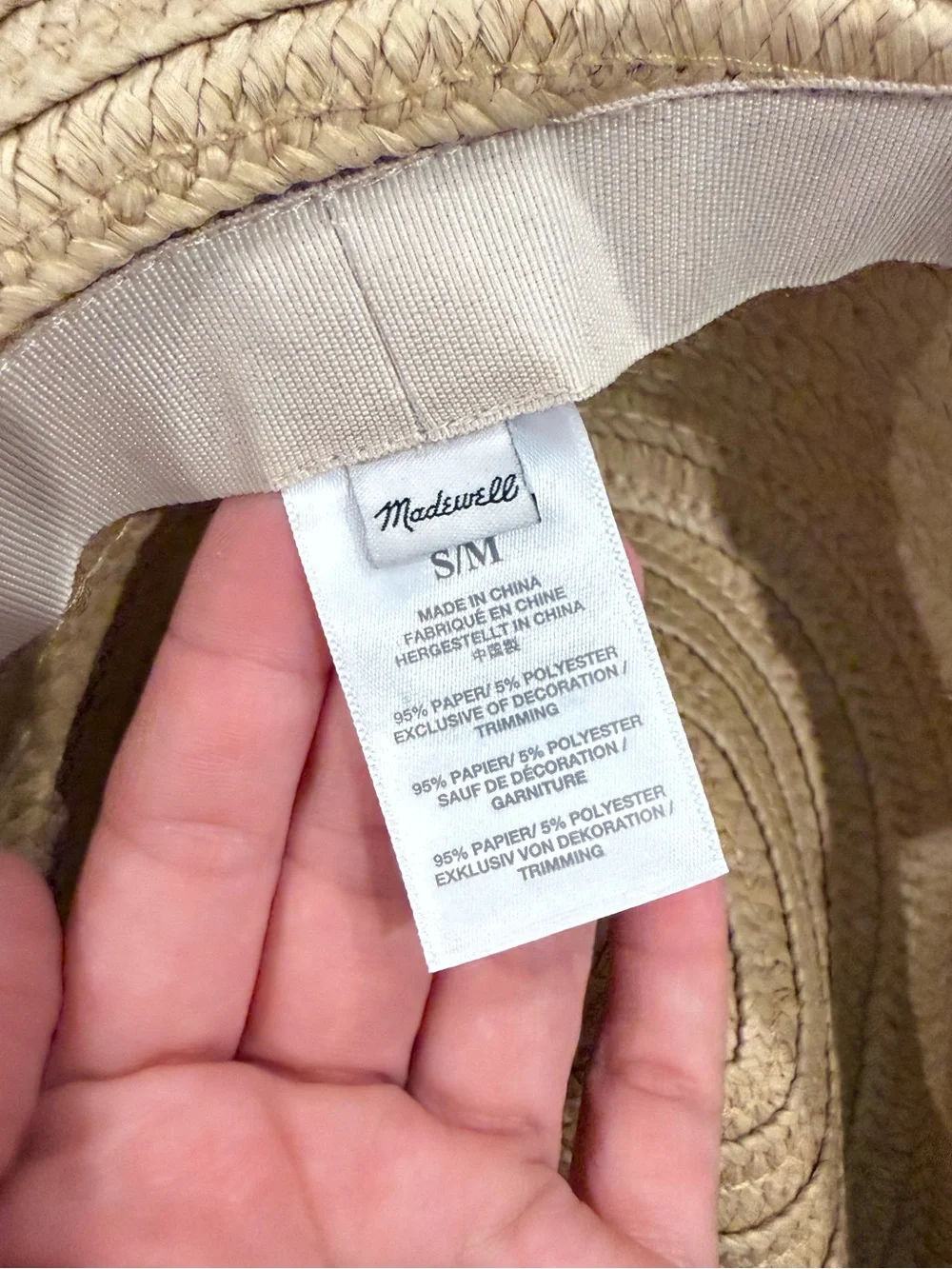 Madewell Straw Sun Hat